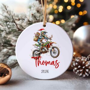 Personalised Motocross Racing Christmas Ceramic Ornament 1.jpg