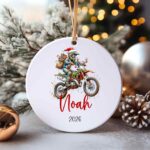 Personalised Motocross Racing Christmas Ceramic Ornament 2.jpg