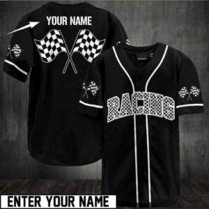 Personalized Checkered Flag Racing Baseball Jersey 1.jpg