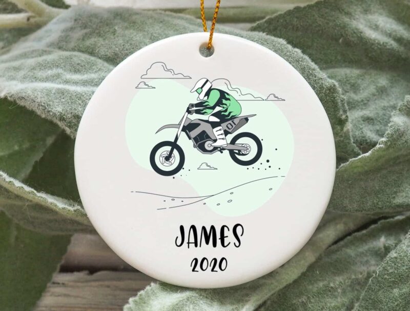 Personalized Dirt Bike Christmas Ceramic Ornament 1.jpg