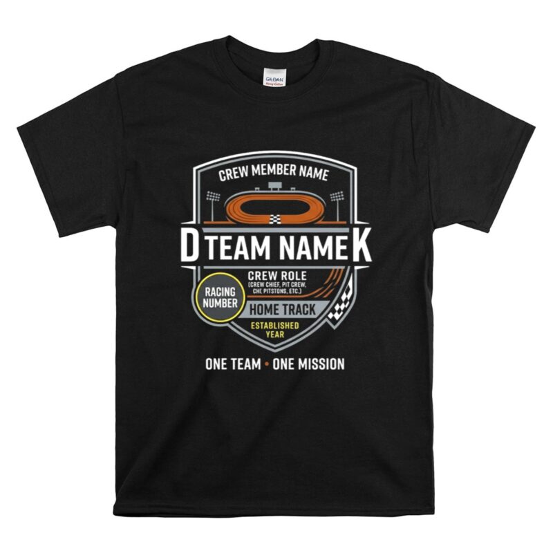 Personalized Dirt Track Crew 1 T Shirt.jpg