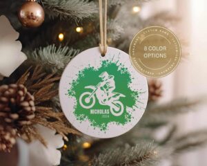 Personalized Dirtbike Christmas Ceramic Ornament 1.jpg