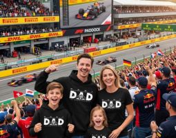 Personalized F1 Dad Banner