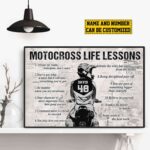 Personalized Motocross Life Lessons Poster Canvas 2.jpg