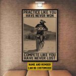 Personalized Motocross Racer Dirt Bike Practice Like You Have Never Won Wall Art 3.jpg
