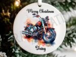 Personalized Motorbike Christmas Ceramic Ornament 2.jpg