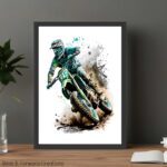 Personalized Name and Number Motocross Wall Art Print 2.jpg