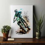 Personalized Name and Number Motocross Wall Art Print 3.jpg
