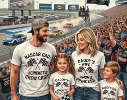Personalized Nascar Dad Banner