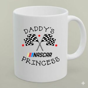 Personalized Nascar Daddys Princess 1 mug.jpg