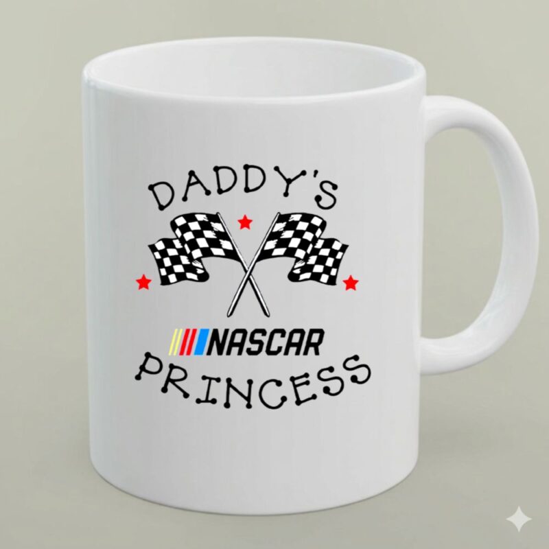 Personalized Nascar Daddys Princess 1 mug.jpg