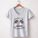 Personalized Nascar Daddys Princess 6 Womens V Neck.jpg