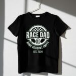 Personalized Race Dad Bank Account Empty Est 2024 1 T Shirt.jpg