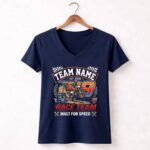 Personalized Race Team 2 Womens V Neck.jpg