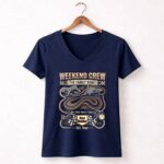 Personalized Race Weekend Crew 2 Womens V Neck.jpg