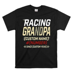 Personalized Racing Grandpa 1 T Shirt.jpg