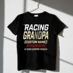 Personalized Racing Grandpa 3 T Shirt.jpg