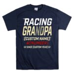 Personalized Racing Grandpa 5 T Shirt.jpg