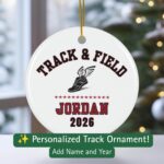 Personalized Track and Field Ceramic Ornament 2.jpg