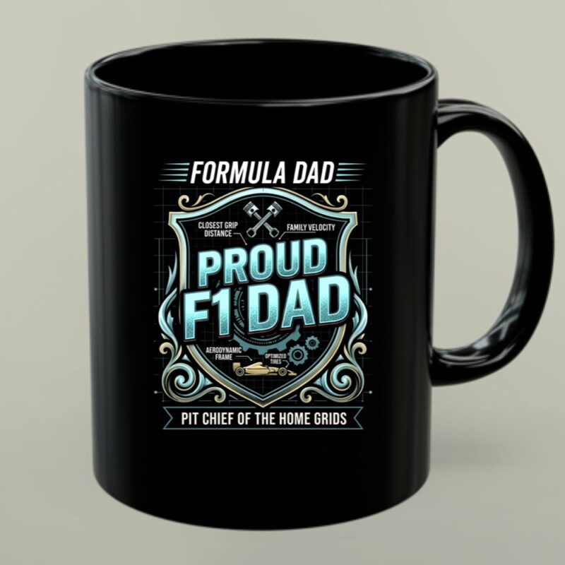 Proud F1 Dad Pit Chief Of The Home Grids 1 mug.jpg