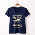 Proud Sponsor Of My Kids Racing Pit Crew For Life 2 Womens V Neck.jpg