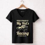 Proud Sponsor Of My Kids Racing Pit Crew For Life 4 Womens V Neck.jpg
