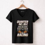 Quarter Mile Racing 4 Womens V Neck.jpg