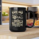 Race Dad Broke But Happy 2 mug.jpg