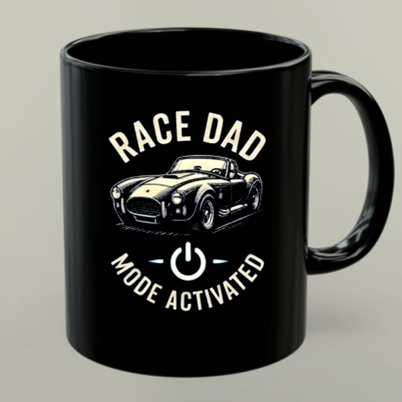 Race Dad Mode Activated Car 1 mug.jpg