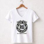 Race Dad Mode Activated Full Throttle Support 5 Womens V Neck.jpg