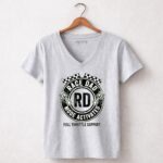Race Dad Mode Activated Full Throttle Support 6 Womens V Neck.jpg