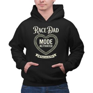 Race Dad Mode Activated My Heart Is In The Race 1 Hoodie.jpg