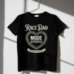 Race Dad Mode Activated My Heart Is In The Race 3 T Shirt.jpg