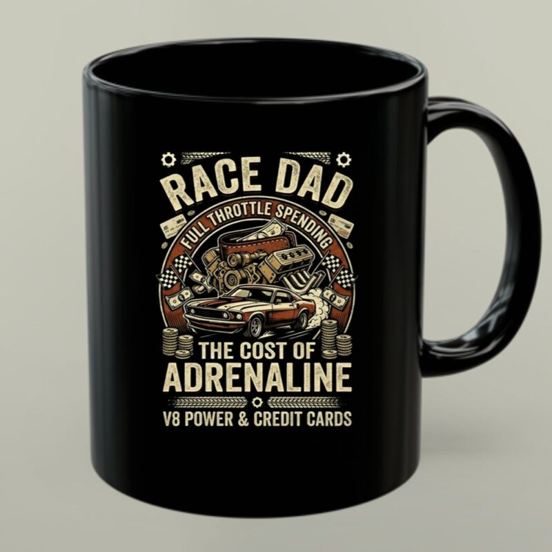 Race Dad The Cost Of Adrenaline 1 mug.jpg