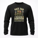 Race Dad Weekend Survivor Full Throttle Support 2 Sweatshirt.jpg