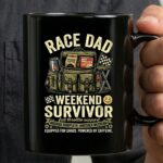 Race Dad Weekend Survivor Full Throttle Support 3 mug.jpg