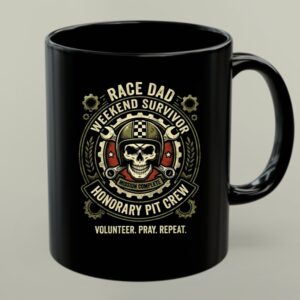 Race Dad Weekend Survivor Honorary Pit Crew 1 mug.jpg