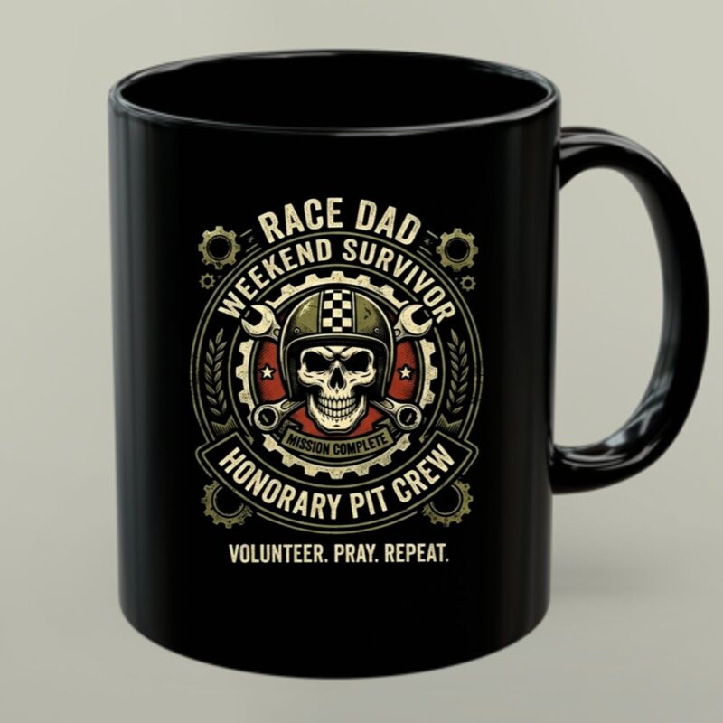 Race Dad Weekend Survivor Honorary Pit Crew 1 mug.jpg