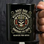 Race Dad Weekend Survivor Honorary Pit Crew 3 mug.jpg