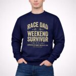 Race Dad Weekend Survivor Supported By Family Driven By Love Est Perfection 3 Sweatshirt.jpg
