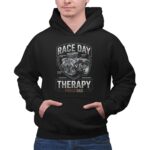 Race Day Therapy Proud Dad 1 Hoodie.jpg