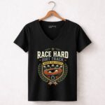 Race Hard Dirt Track 4 Womens V Neck.jpg