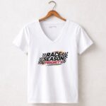 Race Season Priority Funny Racing 5 Womens V Neck.jpg