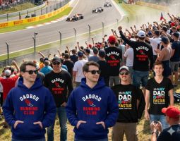 Racing Dad Merchandise Banner