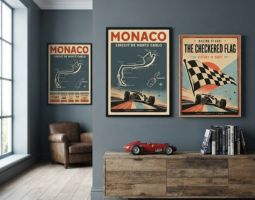 Racing Wall Art Banner