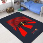 Red Bull Racing Formula One Car Rectangle Rug 2.jpg
