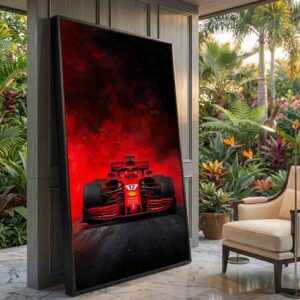 Red Formula Race Car Canvas 1.jpg