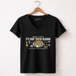 Sorry I Cant Its Dirt Track Season 4 Womens V Neck.jpg