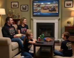Sprint Car Racing Banner
