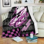 Sprint Car Racing Blanket Pink 3.jpg